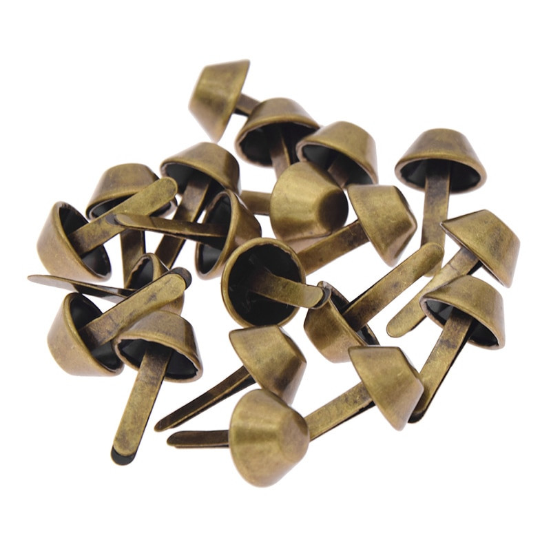 20 vnt. Metalo krepšio priedai Kojos Kniedės Smeigės, pradurtos piniginei Rankinė Oda Pasidaryk pats amatai