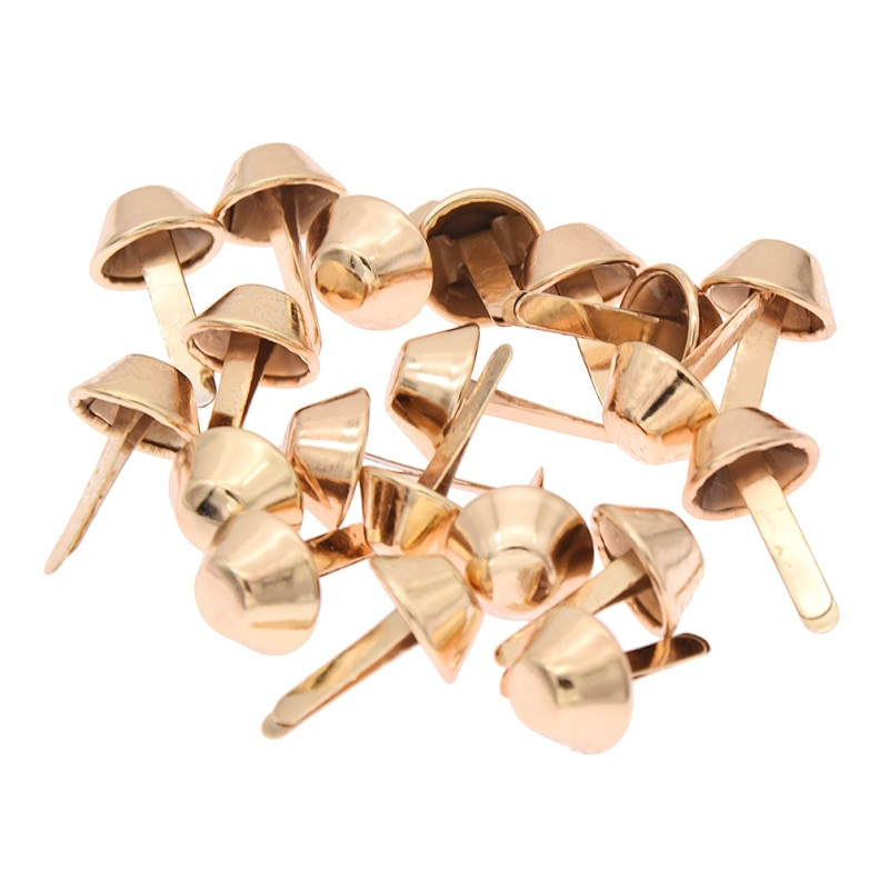 20 vnt. Metalo krepšio priedai Kojos Kniedės Smeigės, pradurtos piniginei Rankinė Oda Pasidaryk pats amatai