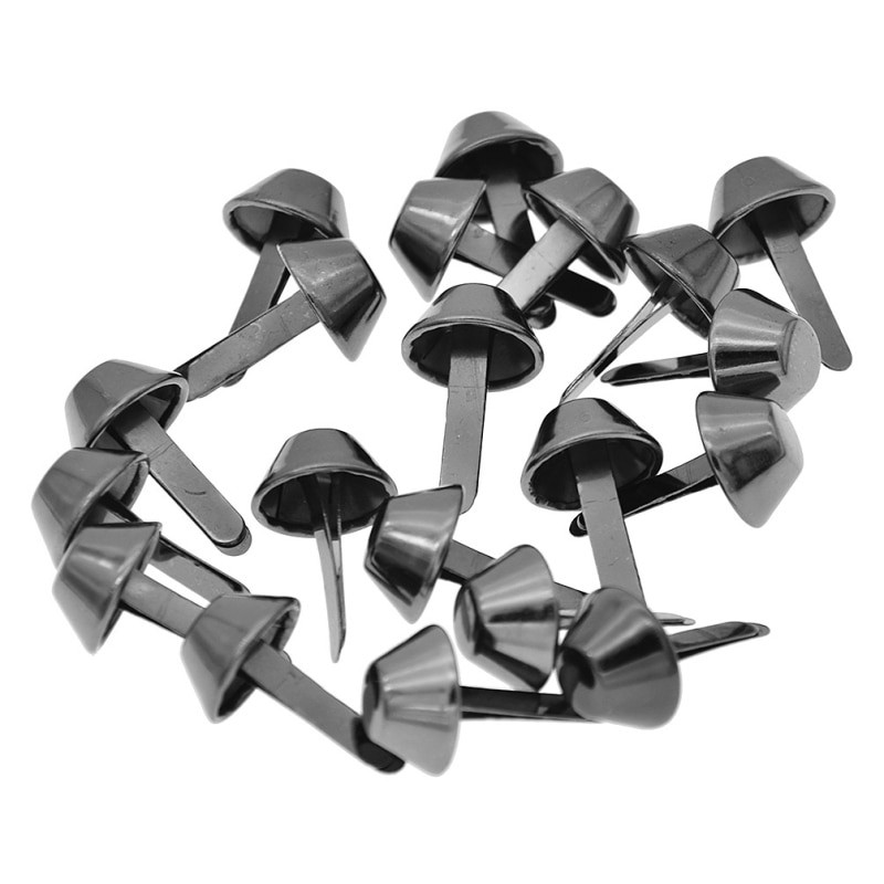 20 vnt. Metalo krepšio priedai Kojos Kniedės Smeigės, pradurtos piniginei Rankinė Oda Pasidaryk pats amatai