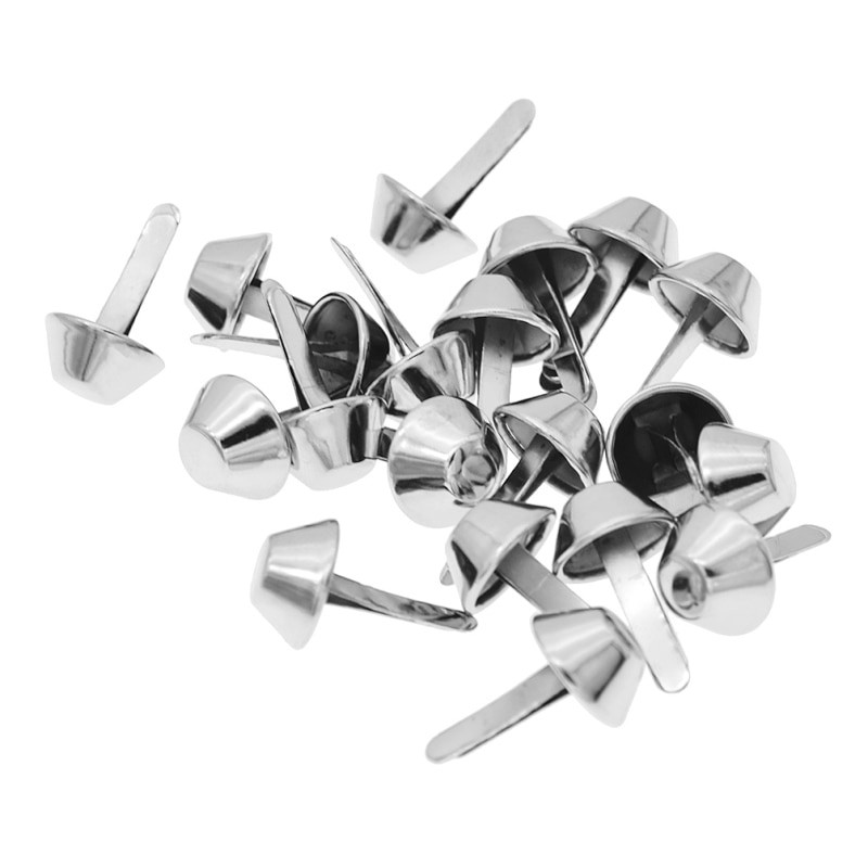 20 vnt. Metalo krepšio priedai Kojos Kniedės Smeigės, pradurtos piniginei Rankinė Oda Pasidaryk pats amatai