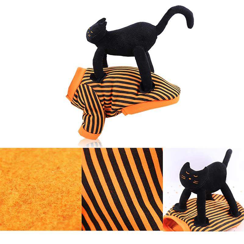 1 bucată, creativă, amuzantă, haine pentru câini pentru animale de companie, modă, cățeluș, pisoi, costum de petrecere de Halloween, haine drăguțe pentru câini, în dungi, accesorii pentru câini