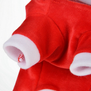 Χριστουγεννιάτικη στολή για κατοικίδια Legendog Ζεστή χαριτωμένη μαλακή κουκούλα για σκύλους Χριστουγεννιάτικα ρούχα για κατοικίδια Ρούχα για γάτες Ρούχα χειμωνιάτικης γατούλας για γατάκια