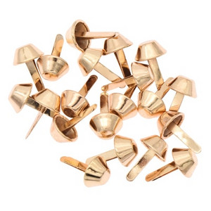 20 ks kovových tašiek na nohy, nity, čapy, prepichnuté pre DIY remeslá, kabelku, koženú dekoráciu, príslušenstvo