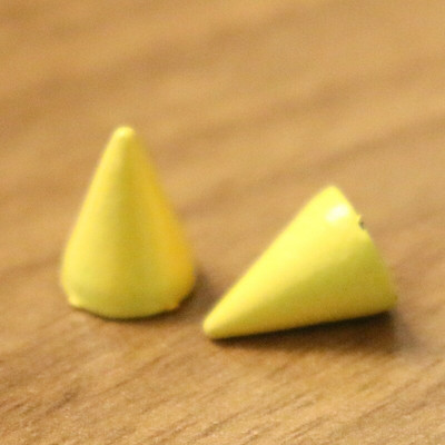 50 de seturi 7*10 mm, tip glonț, știfturi și țepi colorate pentru haine, bricolaj, nituri de îmbrăcăminte pentru geanta din piele, pantofi