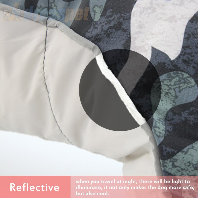 Super topla odjeća za pse, zimski kaput, vodootporna odjeća za male srednje pse, za pse francuskog buldoga, reflektirajuća jakna za kućne ljubimce
