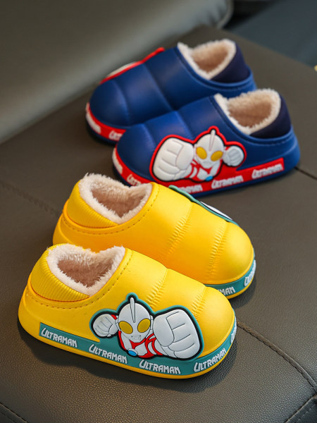 Paminkštintos vaikiškos šlepetės su animacija