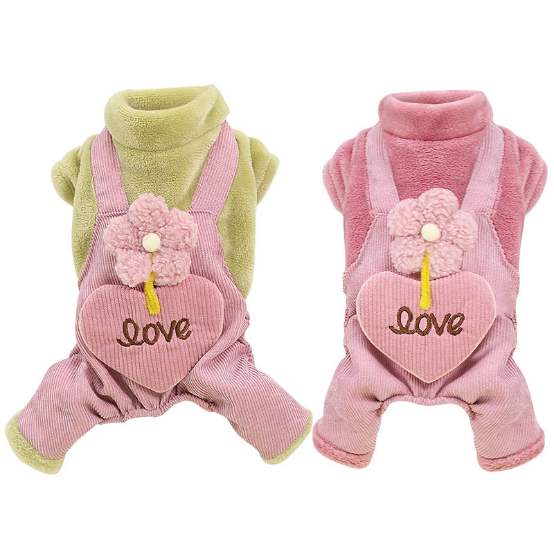 Oblečenie pre domáce zvieratá, jeseň/zima, teplá mikina pre šteniatko, mačiatko, roztomilý kreslený pes, mačka, sveter s taškou cez rameno