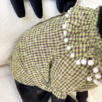 MPK Νέα Σειρά Σκύλος Καρό Ρούχα Κούκλα Χαριτωμένα Ρούχα Πριγκίπισσας στυλ
