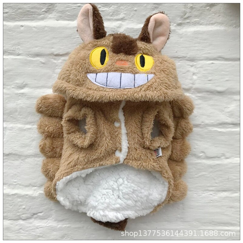 MPK Nová séria roztomilého oblečenia pre psov s trojrozmernou výšivkou, teplý dizajn, ktorý sa dá nosiť v zime