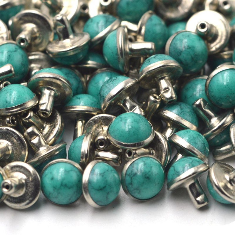 KALASO 40 komplekti 6mm 8mm 10mm vaigust kuppelnaastud Seene kiirneetid käsitsi valmistatud nahast käsitöö vöökrae kaunistuste jaoks