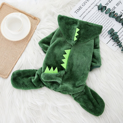 Dinozauru uzvalks Mājdzīvnieku apģērbs Modes suņu kostīms Suņu kostīmu Kaķu apģērbs Mājdzīvnieku Kospleja Prop Mode Universāls mājdzīvniekiem Suņu piederumi