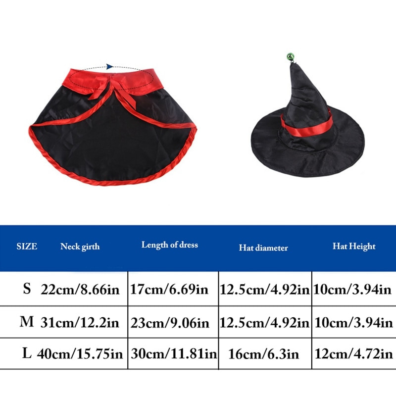 Uus Cosplay kassi mantli kostüüm Halloweeni lemmikloomade kostüümide festivali Koerariided Mantel Jõulud Armas peokoerakeep riietub