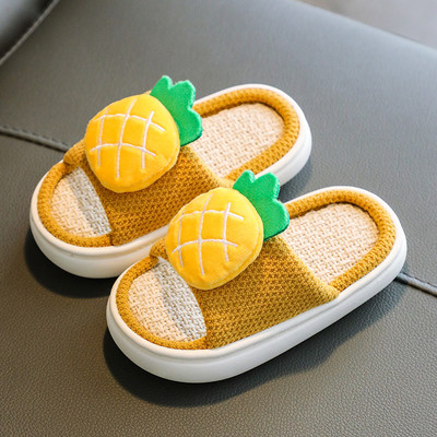 Ležerne dječje papuče s 3D elementom za djevojčice