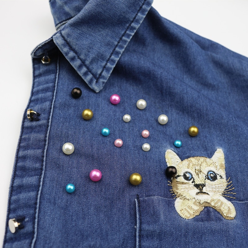 50Komplektid 6MM/8MM Värvi imitatsioon Pärlite needid Naastud DIY Pulmakaunistused Neetid Pärlid Rõivased Nahast kingad Aksessuaarid Helmed Naelud