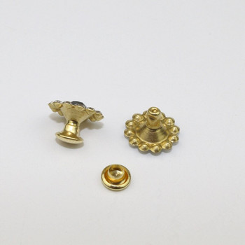 30-100 Σετ Λουλούδια 11 χιλιοστών Σχήμα Κρυστάλλινο στρας Πριτσίνια ενδυμάτων Diamante Studs DIY Crafts Τέχνες Δερμάτινο ντεκόρ Καρφιά τρυπάνι