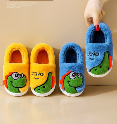 Domaće dječje papuče s vezom za dječake i djevojčice