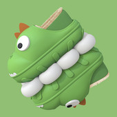 Įprastos vaikiškos šlepetės su minkštu pamušalu berniukams ir mergaitėms