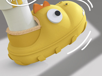 Įprastos vaikiškos šlepetės su minkštu pamušalu berniukams ir mergaitėms