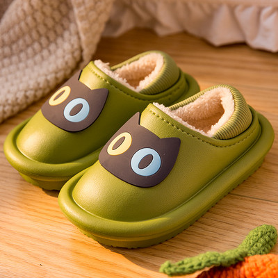 Įprastos vaikiškos šlepetės su minkštu pamušalu berniukams ir mergaitėms