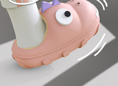 Vaikiškos laisvalaikio šlepetės su šiltu pamušalu