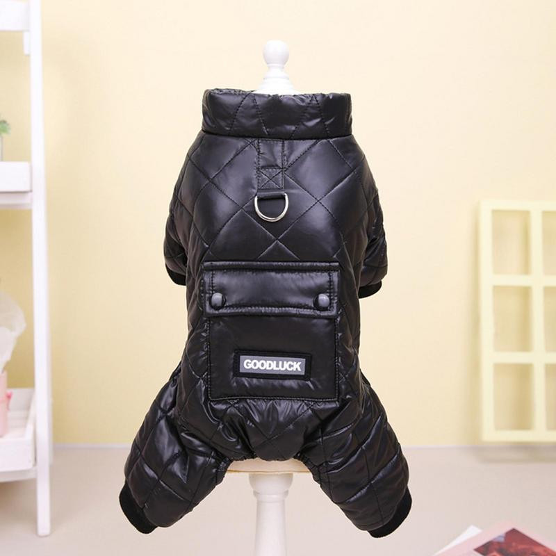 Зимно палто за кучета Четири крака Памучни палта за кучета Удобни и меки Дрехи за домашни любимци За фотография Парти Ежедневно облекло Пътуване и