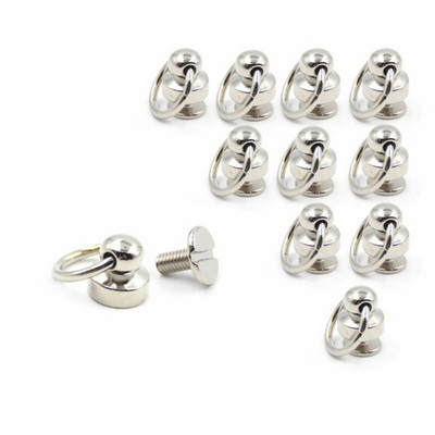 20 tk 9mm metallist täisnupuga O rõngas ümmargune peatapp Screwback Nahk Craft Nael Rivet Craft telefoniümbrise dekoor Aksessuaarid.