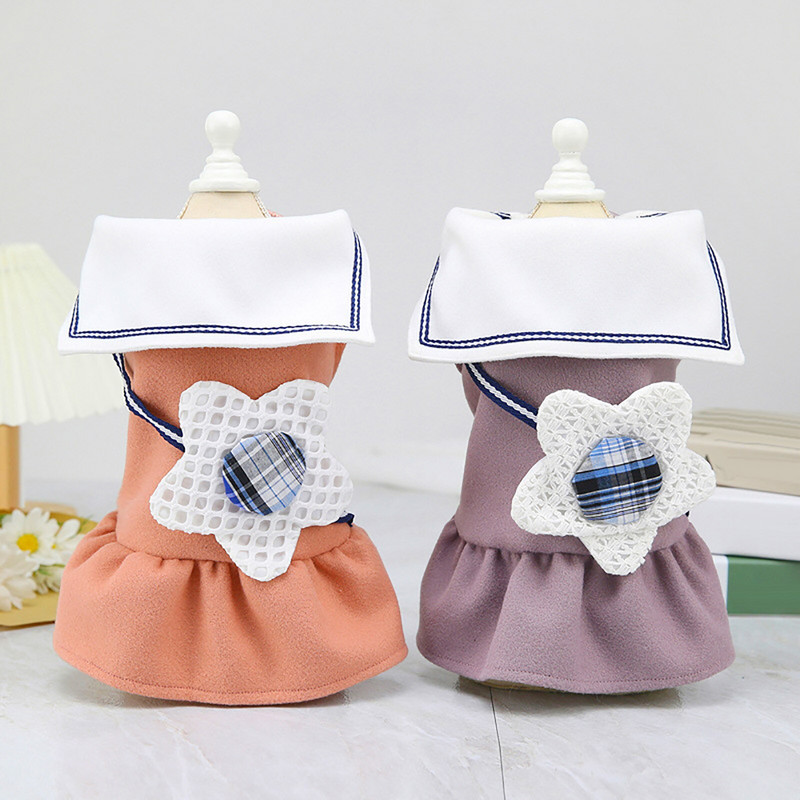 Дрехи за домашни любимци, котки, кучета, рокли, коте, кученце, пола, есенно-зимни дрехи за плюшено мече, куче, нови малки кучета, пуловер, облекло за домашни любимци