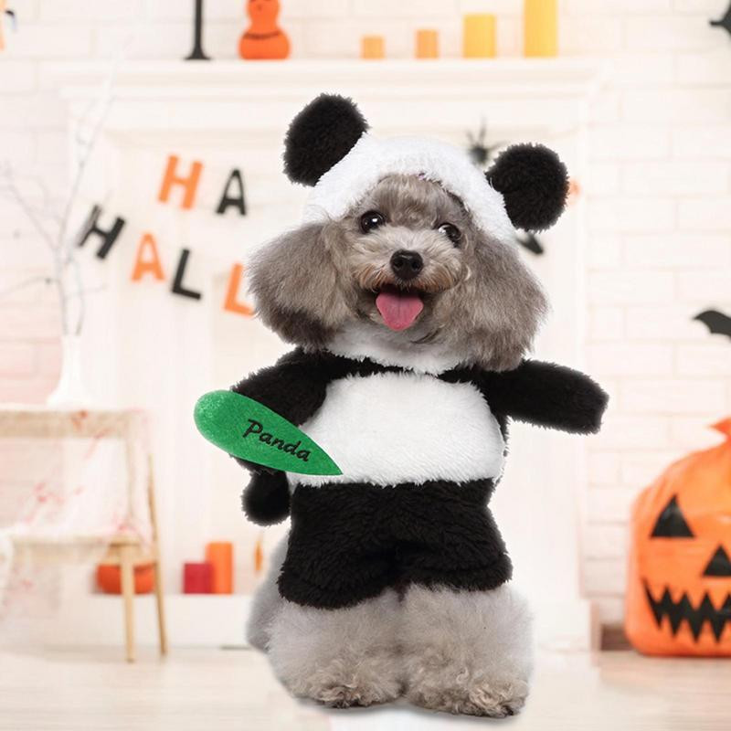 Kostýmy pre domáce zvieratá, Halloweenske kostýmy pre malé psy, Oblečenie pandy a kovboja, Kostýmy pre domáce zvieratá na Halloween, Vianoce