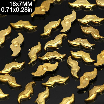 100tk Vuntsid CCB Needid Kuldsed Hõbedad naelad riietele Plastikust naastud nahale Punk Riidekott Õmblustarvikud 18*7mm