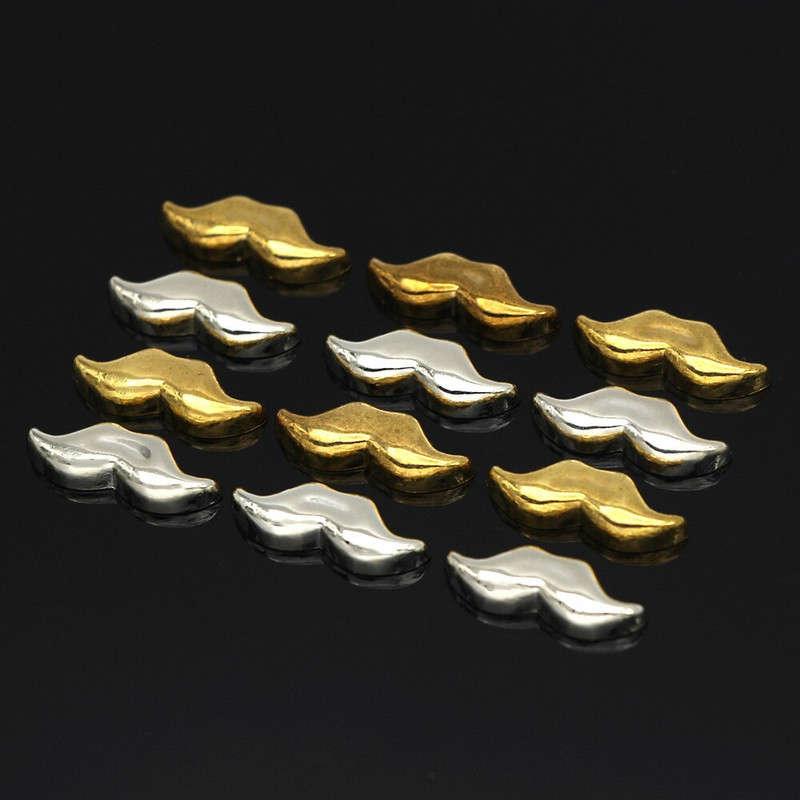 100tk Vuntsid CCB Needid Kuldsed Hõbedad naelad riietele Plastikust naastud nahale Punk Riidekott Õmblustarvikud 18*7mm