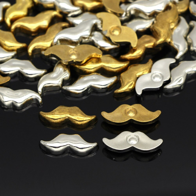 100tk Vuntsid CCB Needid Kuldsed Hõbedad naelad riietele Plastikust naastud nahale Punk Riidekott Õmblustarvikud 18*7mm