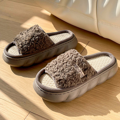 Domáce textilné papuče pre chlapcov s výšivkou