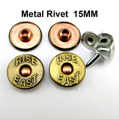 50TK 9MM vask pronksi toon teksakaunistus NEED Nööbid Õmblemine Riided Aksessuaarid Kott Sobib pükstele Needid MR-029