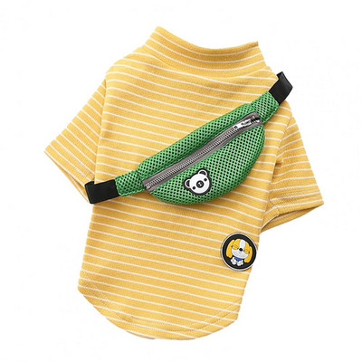 Модна жилетка 2 цвята Удобна за кожата жилетка Леки памучни ризи за домашни любимци