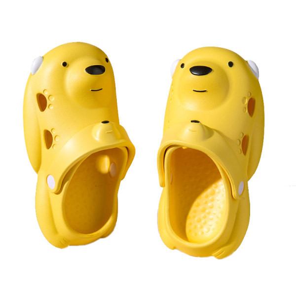 Ležérne gumené papuče pre chlapcov s aplikáciou