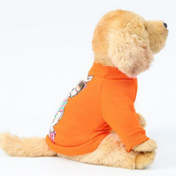Ρούχα για κατοικίδια Μοτίβο κινουμένων σχεδίων Φόρεμα Φιλικό προς το δέρμα Κοστούμι φούτερ για χαριτωμένα κατοικίδια σκυλιά για χειμερινό φθινόπωρο Αξεσουάρ για κατοικίδια σκύλους