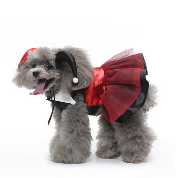 Puppy Pet Supplies Ρούχα για σκύλους Φούστα Μάγος Κοριτσίστιμο Κλόουν Αστεία εναλλακτική εξατομικευμένη στολή Ρούχα για κατοικίδια