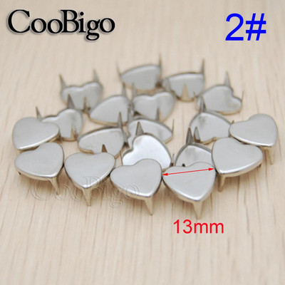 100 ks pazúrové nitovacie nity, hroty, kovové, rockové, punkové, kožené, DIY remeselné tašky, oblečenie, topánky, dekorácie odevov, doplnky