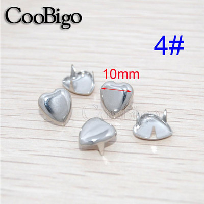 100 ks pazúrové nitovacie nity, hroty, kovové, rockové, punkové, kožené, DIY remeselné tašky, oblečenie, topánky, dekorácie odevov, doplnky