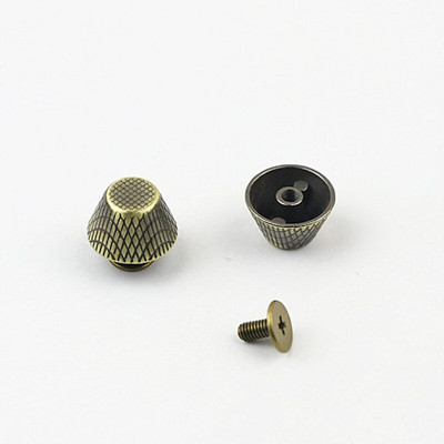 4 bucăți metal în relief în formă de găleată șurub din spate nituri șuruburi cuie pentru bricolaj articole de îmbrăcăminte din piele artizanat centură portofel piese de decorare