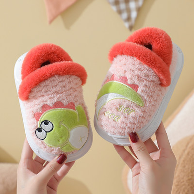 Módne detské papuče s výšivkou pre chlapcov alebo dievčatá