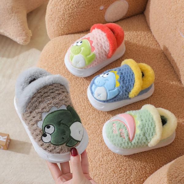 Módne detské papuče s výšivkou pre chlapcov alebo dievčatá