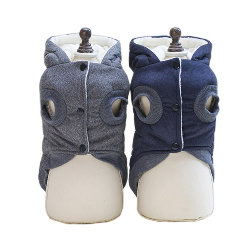 Produs pentru animale de companie pentru câini de talie mică, haine din bumbac, iarnă, caldă pentru câini, haine cu glugă, jachete pentru chihuahua, ținute pentru câini, haine pentru cățeluși