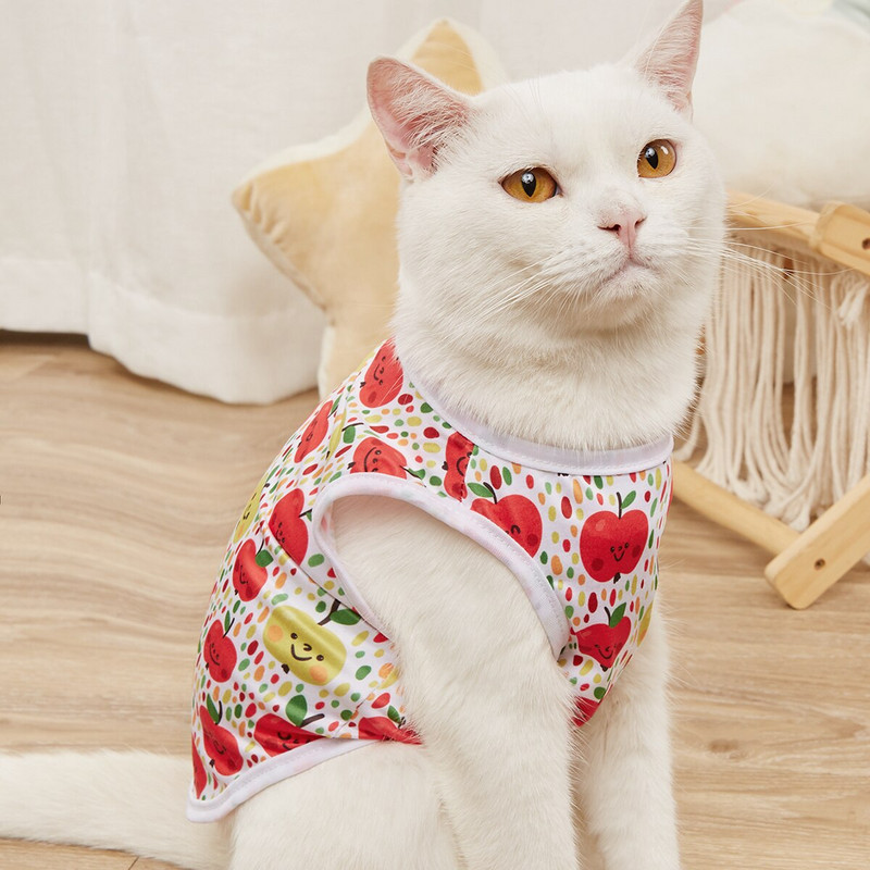 Cămăși pentru câini, 7 bucăți, cămăși pentru cățeluș cu imprimeu, hanorac pentru cățeluș, drăguț, respirabil