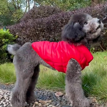 Χειμερινό παλτό σκύλου Αντιανεμικό μικρό παλτό σκυλιών Αντιανεμικό ζεστό γιλέκο σκύλου Χειμερινά ρούχα για μικρά μεσαία σκυλιά κατοικίδια Κρύος καιρός