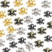 10 komada Lubanja Križna kost Zakovice Šiljci Punk klinovi Kožna odjeća Obuća Torba Odjevni predmeti Rukavice Narukvice DIY Pribor za obrt