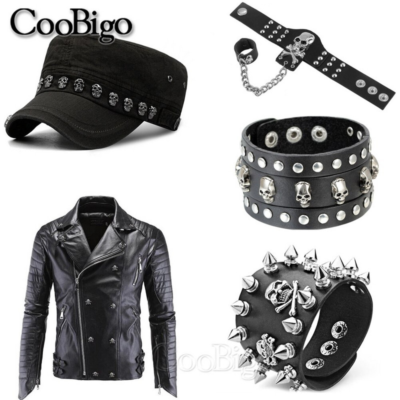 10 komada Lubanja Križna kost Zakovice Šiljci Punk klinovi Kožna odjeća Obuća Torba Odjevni predmeti Rukavice Narukvice DIY Pribor za obrt