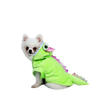 Ρούχα για σκύλους για μικρά σκυλιά Νέα στολή για κατοικίδια αποκριάτικη στολή 3d Pterodactyl Προσωπικότητα Φθινοπώρου και Χειμώνα Αστεία