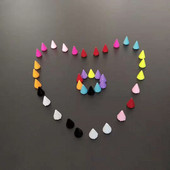 20PC Color Bullet Screwback Spikes Stud Punk Гривна Кожена чанта Направи си сам Аксесоари за бижута за обувки Craft Decoration Нитове за дрехи