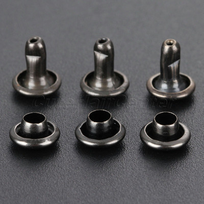 100 tk. ümmargune topeltkork.needi naast kokkupõrkega Nail Spike Rock nahast kingakott Vöö rõivakäevõru 6mm 8mm 10mm